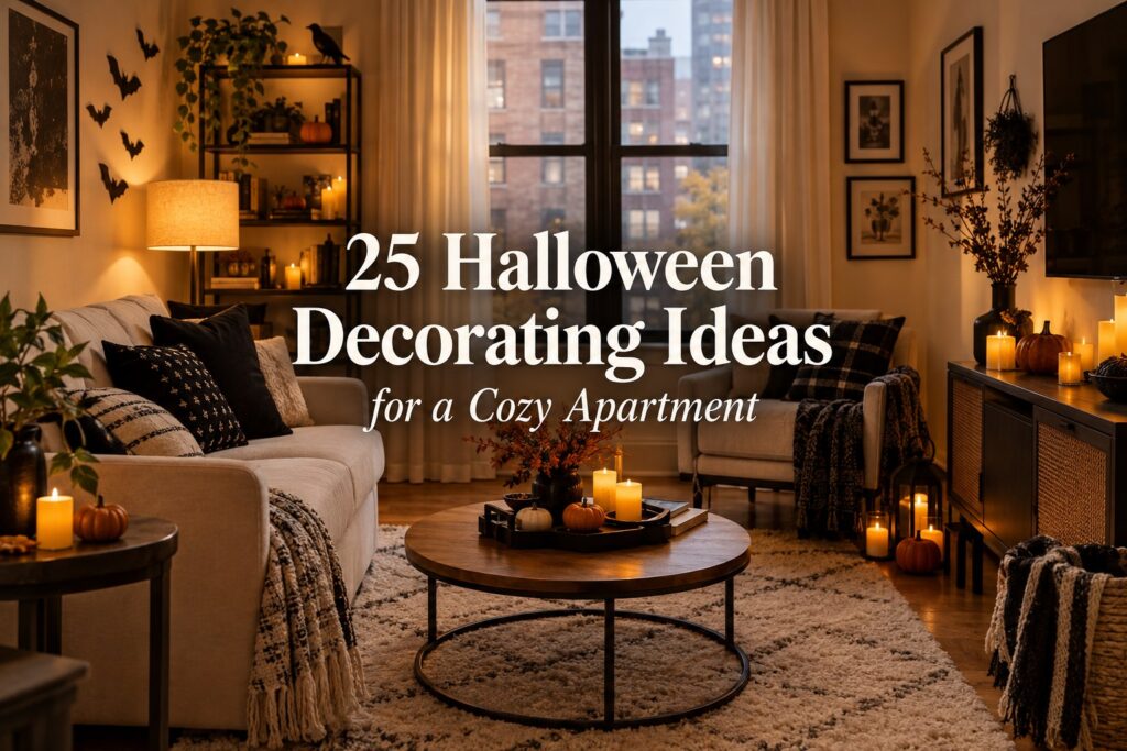 25 Halloween Decorating Ideas for a Cozy Apartment – renter-friendly seasonal decor