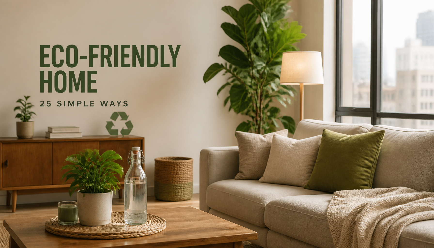 25 Simple Ways to Make Your Home Eco-friendlier