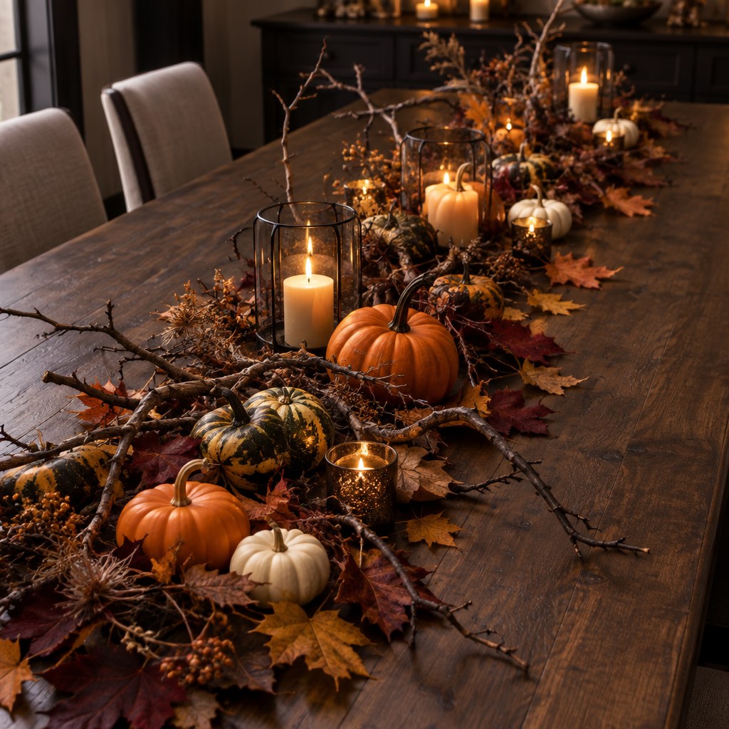 Halloween dining room decorating idea 13